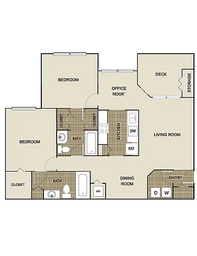 Floor plan B2