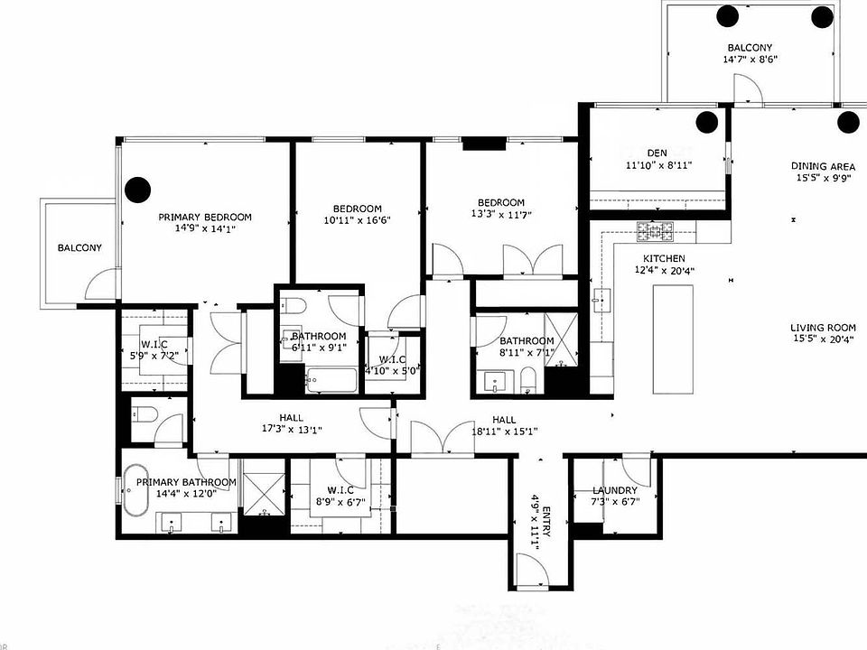 2nd image of 360 W Erie St #6D