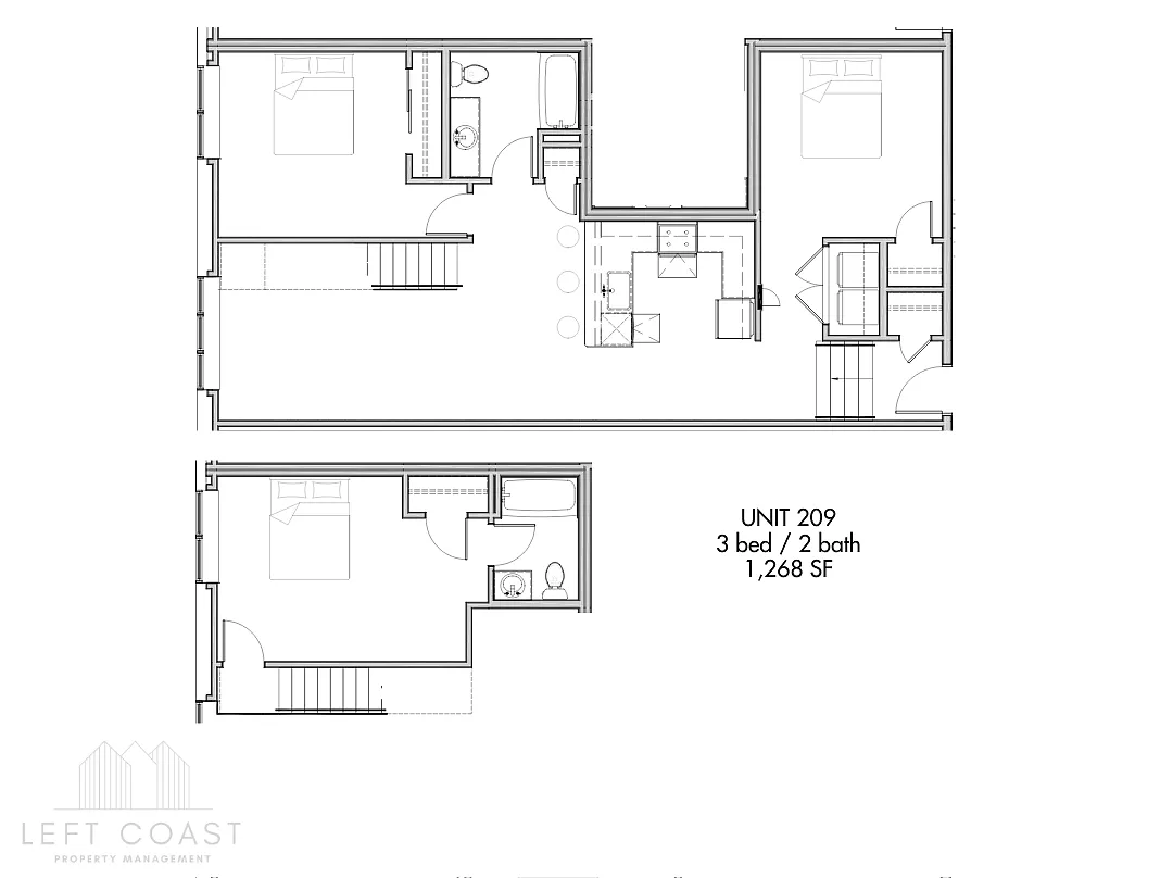 Floor plan The Academy 209