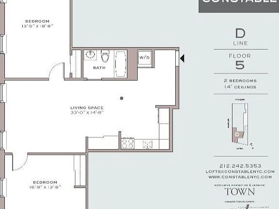 2nd image of 53 Howard St APT 5D