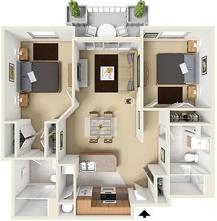 Floor plan Cityscape