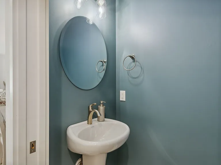 Main floor half bath