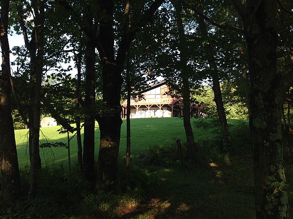 View of house from pond