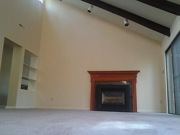 Living Room with 12 foot ceilings