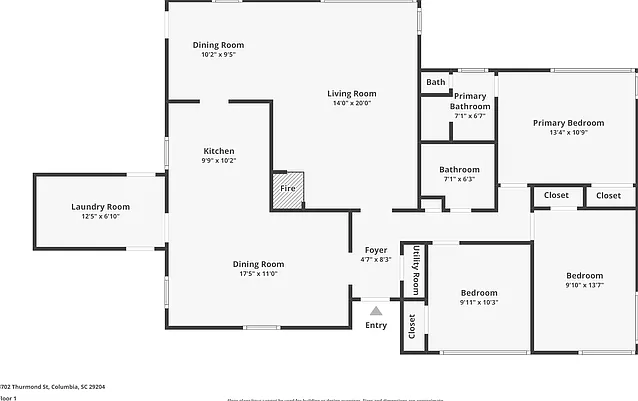 3 bed, 2.0 bath, 1346 sqft, $1,825 — Photo 2