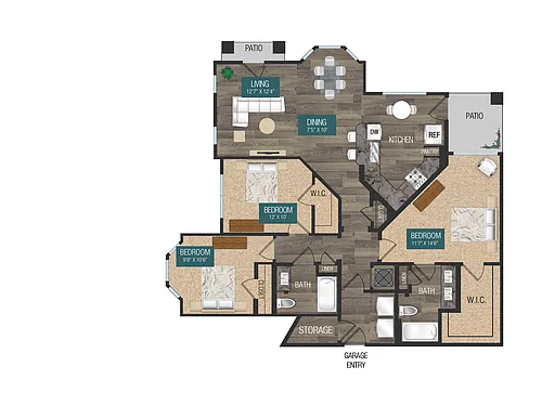 Floor plan C1
