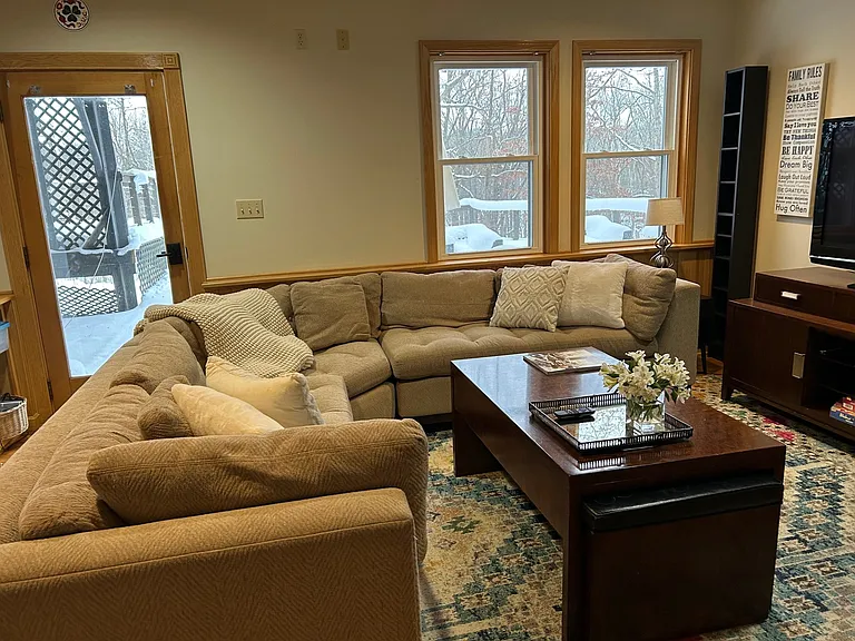 lower level family room