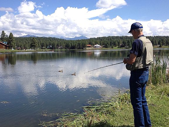 fishing Lake Pagosa