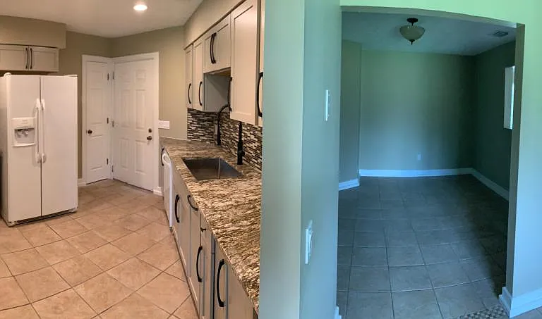 Pano from the breakfast nook.