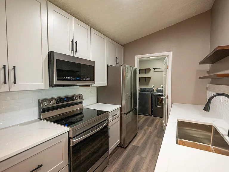 Newly Remodeled Kitchen & Attached Laundry Room