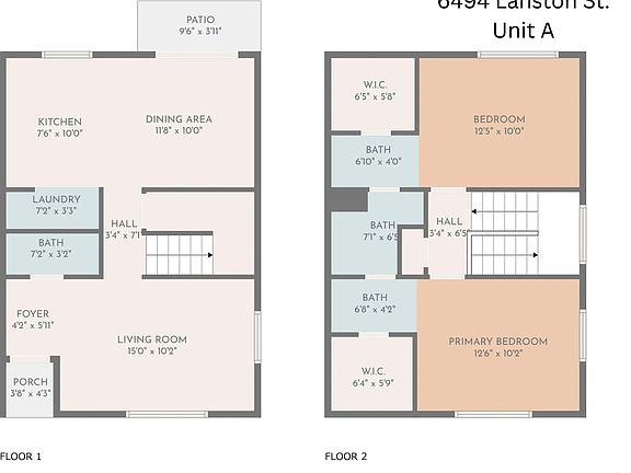 2nd image of 6494 Lanston St APT A