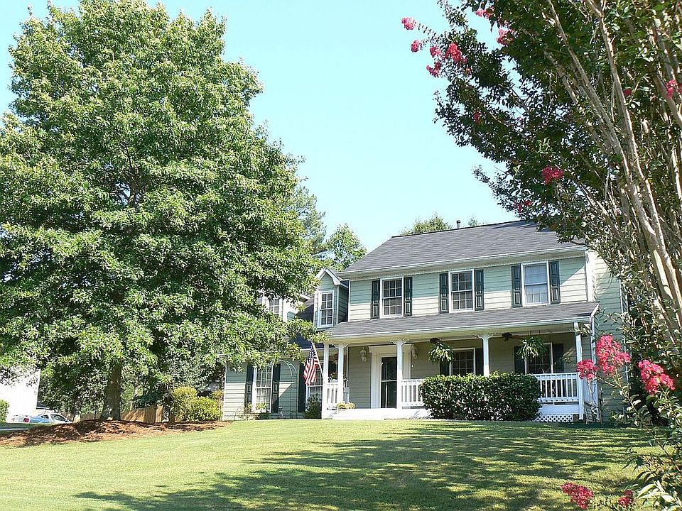 Beautiful rocking chair front porch