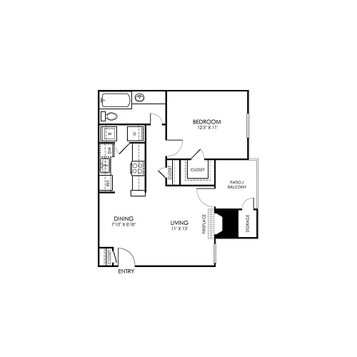 Floor plan A2 Classic