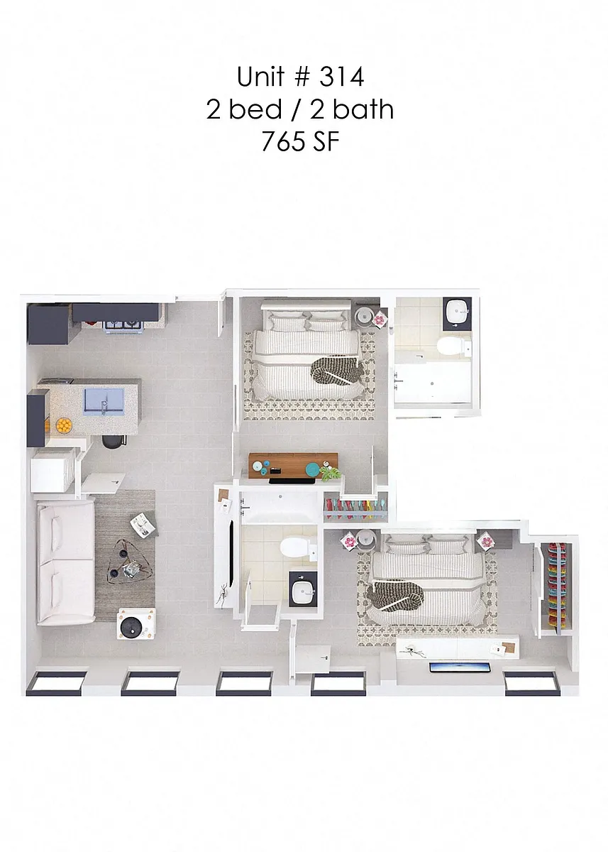 Floor plan 314