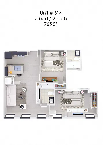 Floor plan 314