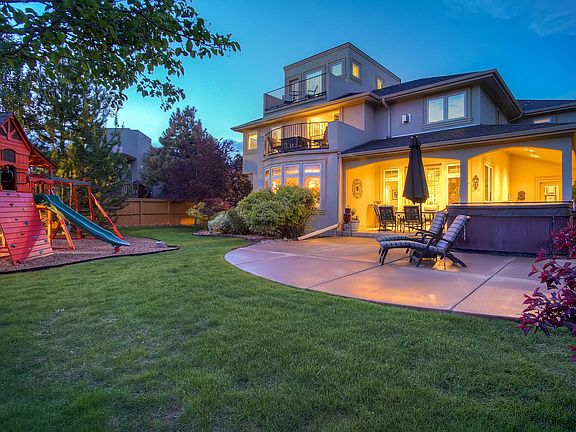 Backyard at Twilight