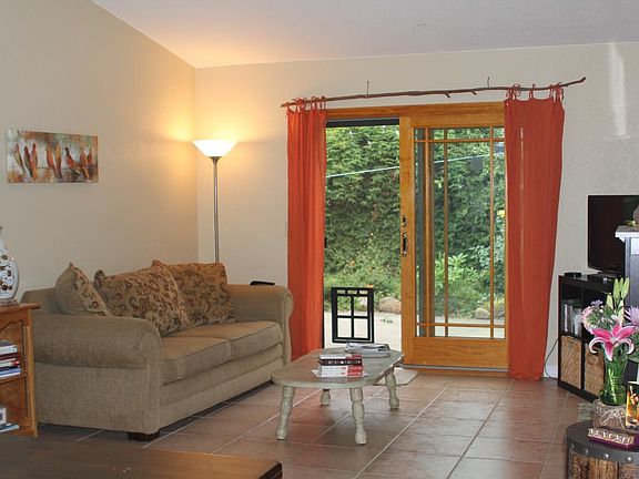 Living Room with Sliding Door to Yard
