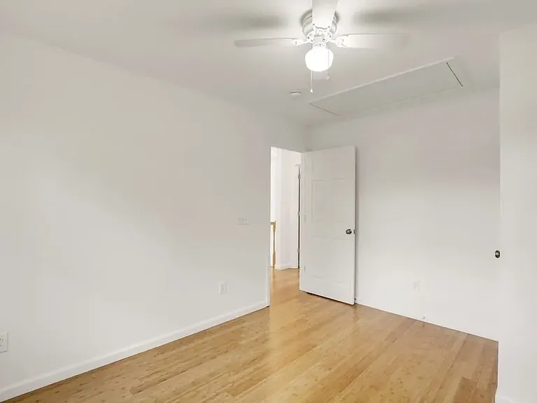 2nd Bedroom with garden views