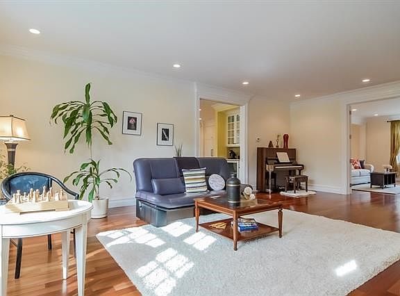 Sun filled family room