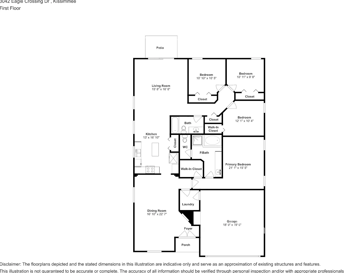 3042 Eagle Crossing Dr Kissimmee, FL 34746 — Photo 2