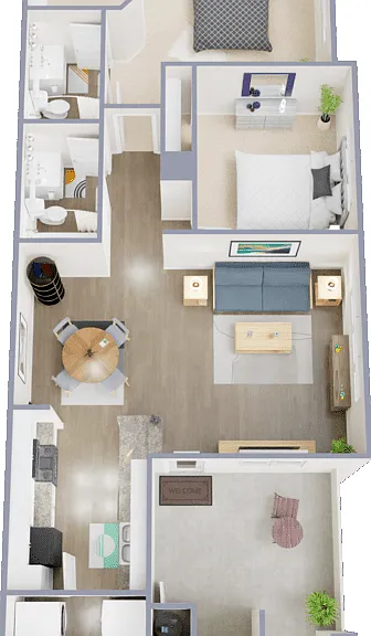 Plan Four Floorplan Diagram
