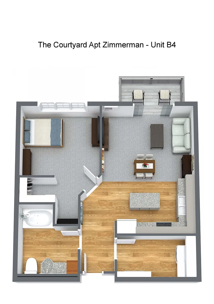 Floor plan B-4