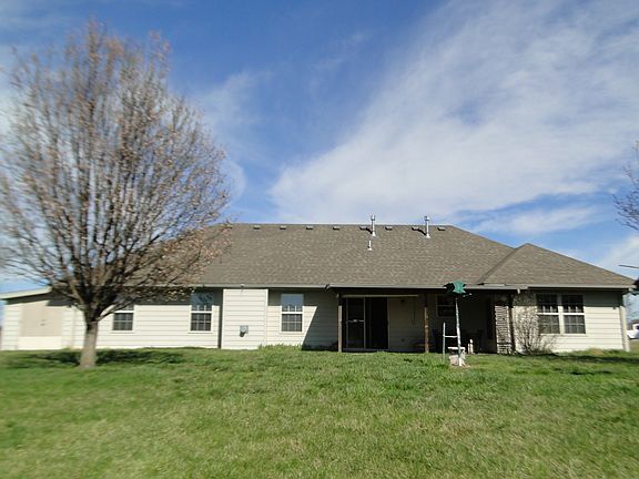 Back with covered patio