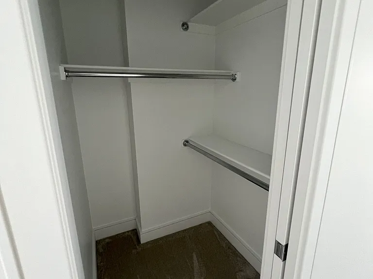 Master bedroom second walk in closet