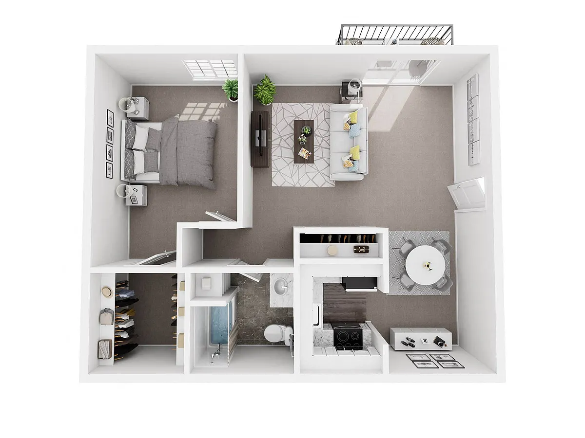 Floor plan Bancroft Renovated