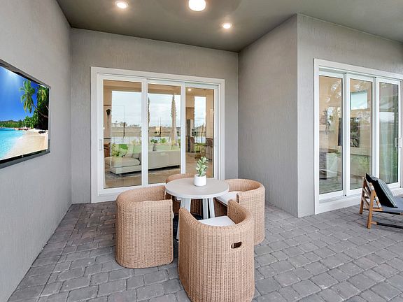 Optional Extended Covered Lanai