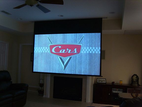 Built in Home Theater