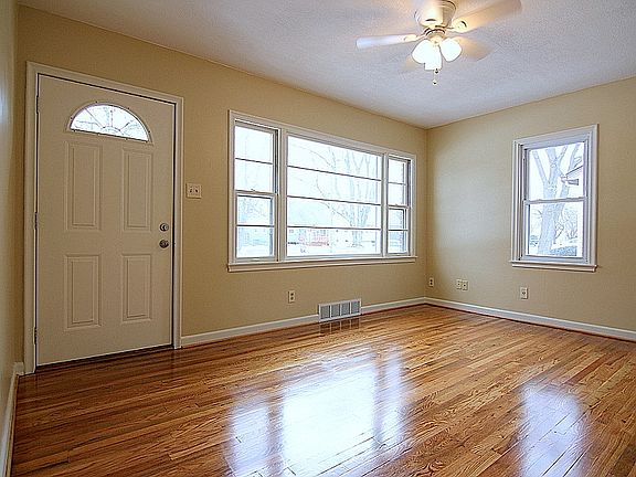 Front Living Room with New Front Door and Storm Door