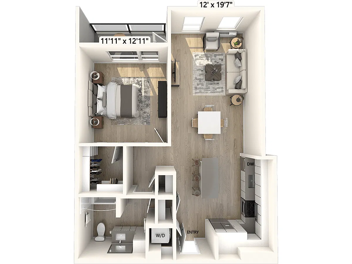 Floor plan A19
