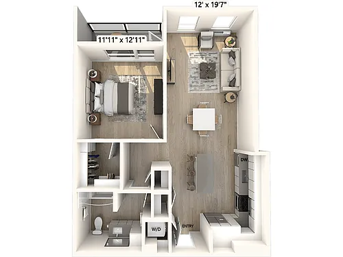 Floor plan A19