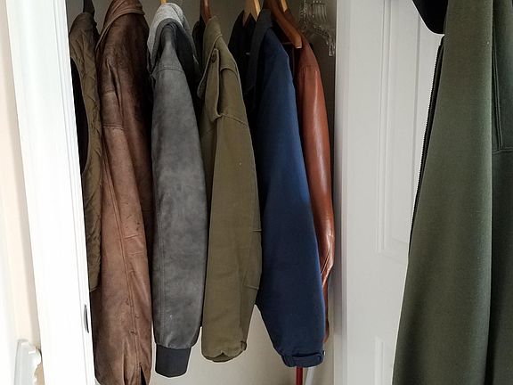 Hall closet