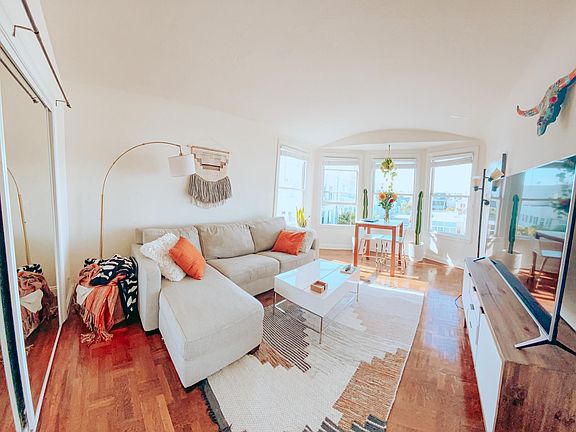 Larger Bedroom / Living Room (with Double Door 12ft Closet)