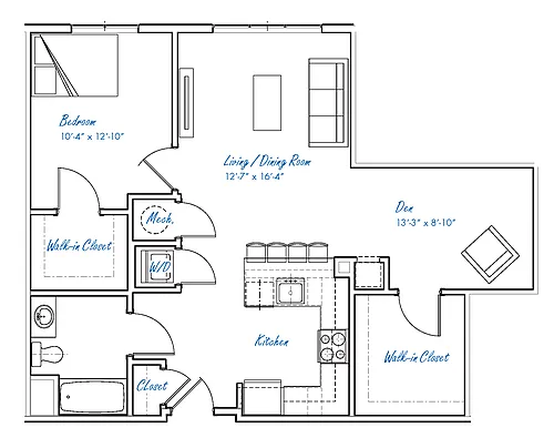 Floor plan A1G2