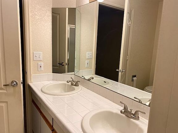 Master bathroom vanity