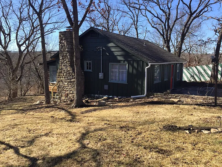 Eastside of cottage