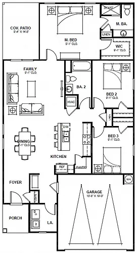 Floor plan Glimmer