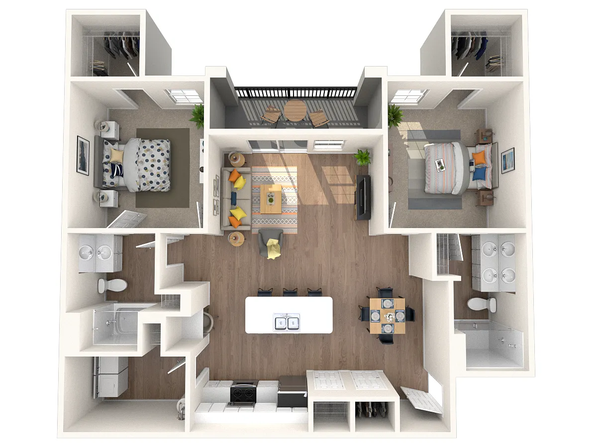 Floor plan B2