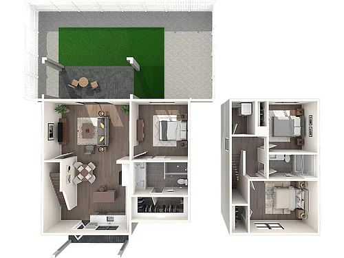 Floor plan Cottage