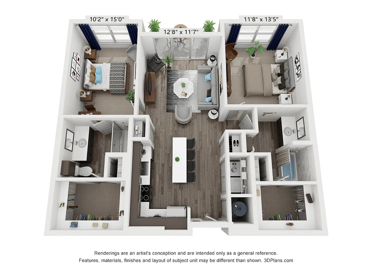 Floor plan B1