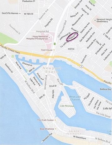 A COUPLE OF BLOCKS FROM THE WATER FRONT