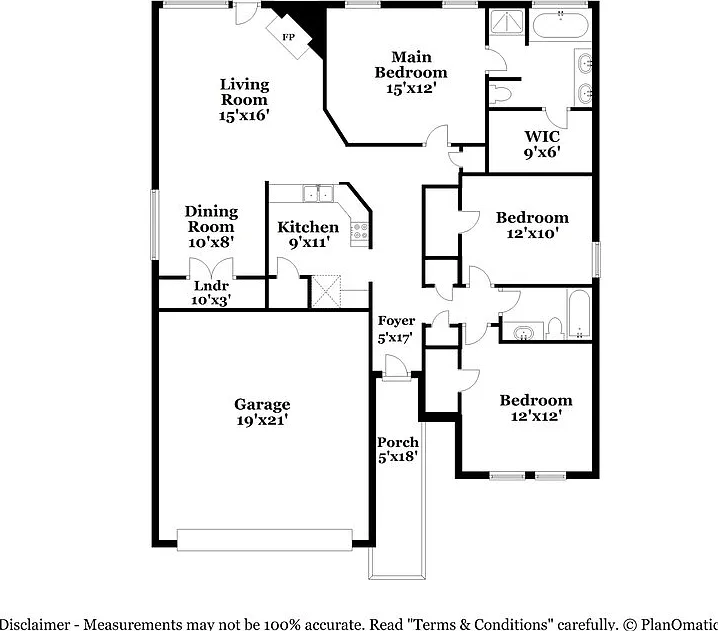 3 bed, 2.0 bath, 1423 sqft, $2,065 — Photo 2