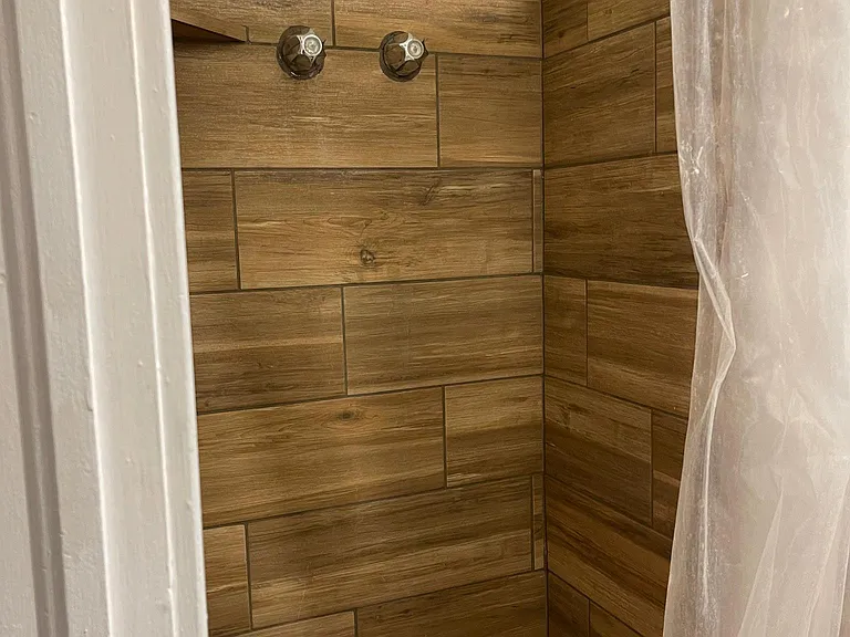 Very small shower