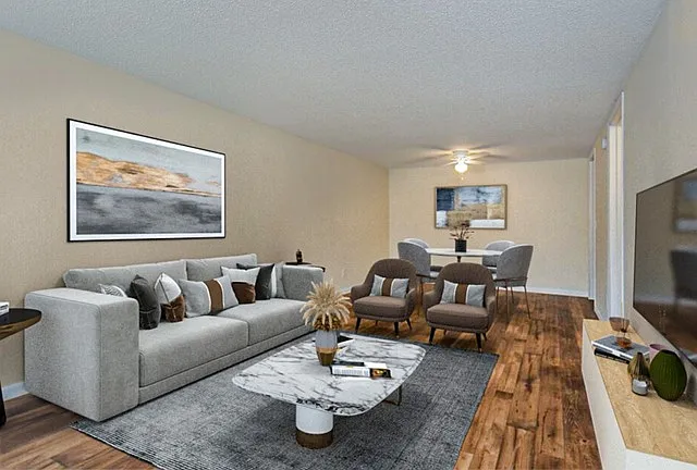 Step into spacious living rooms designed with large windows and versatile color palettes, ready to complement your personal style.