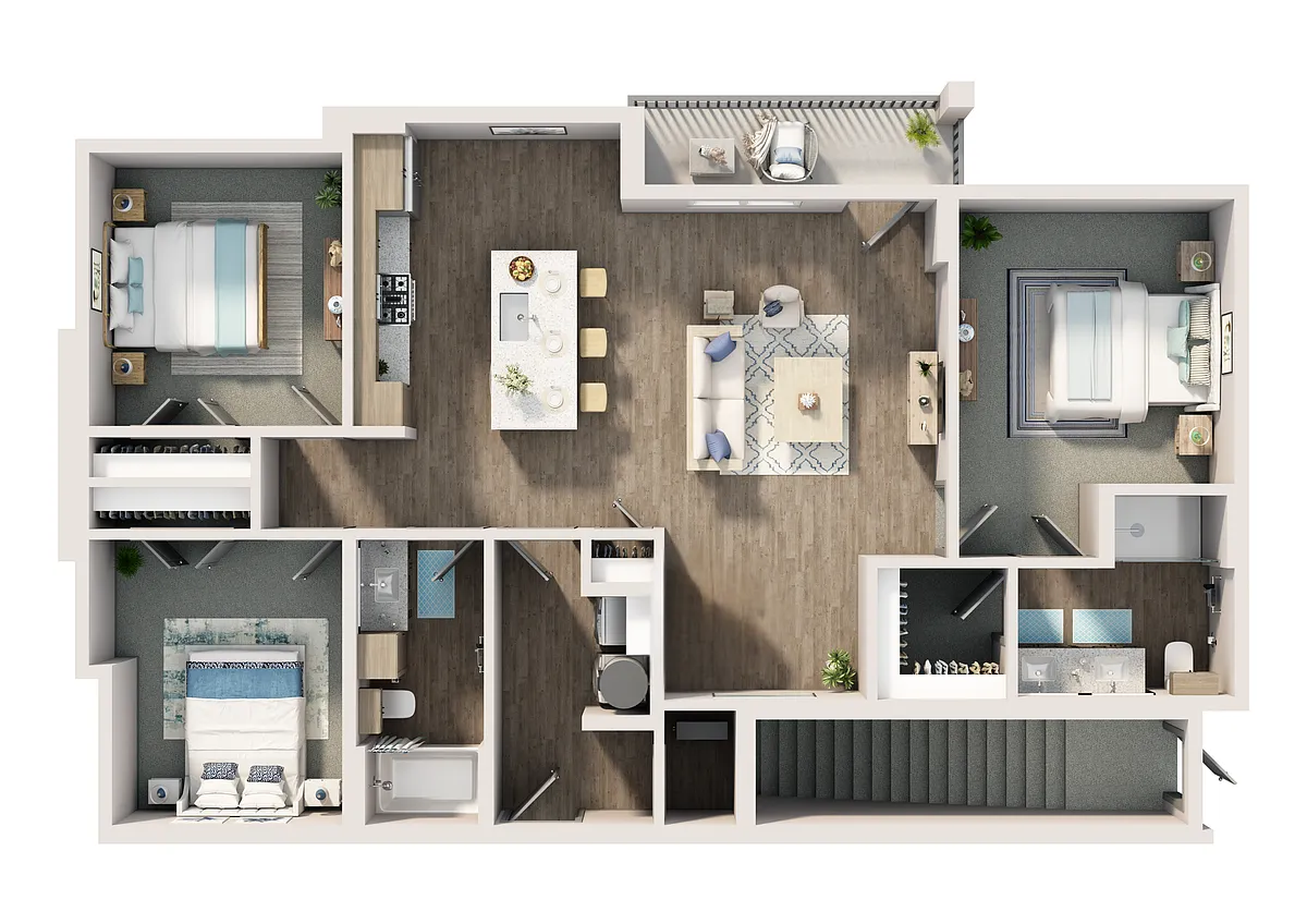 Floor plan Copper Harbor