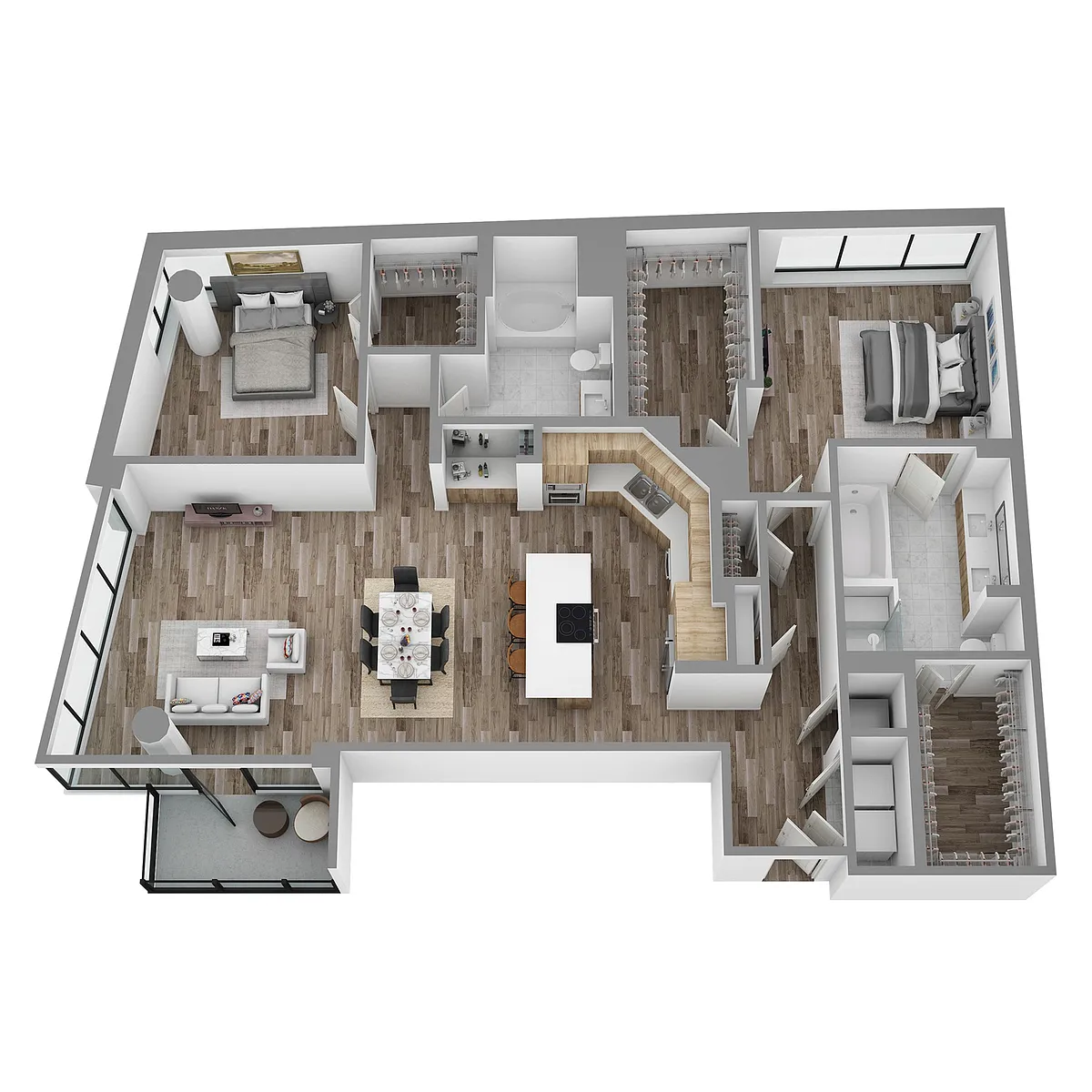 Floor plan W