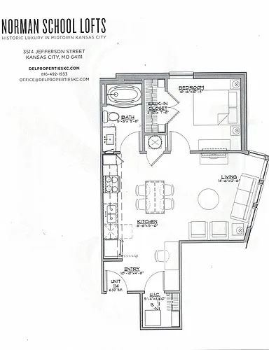 Floor plan 114 402